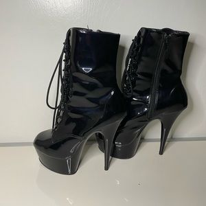 Pleaser ankle boots